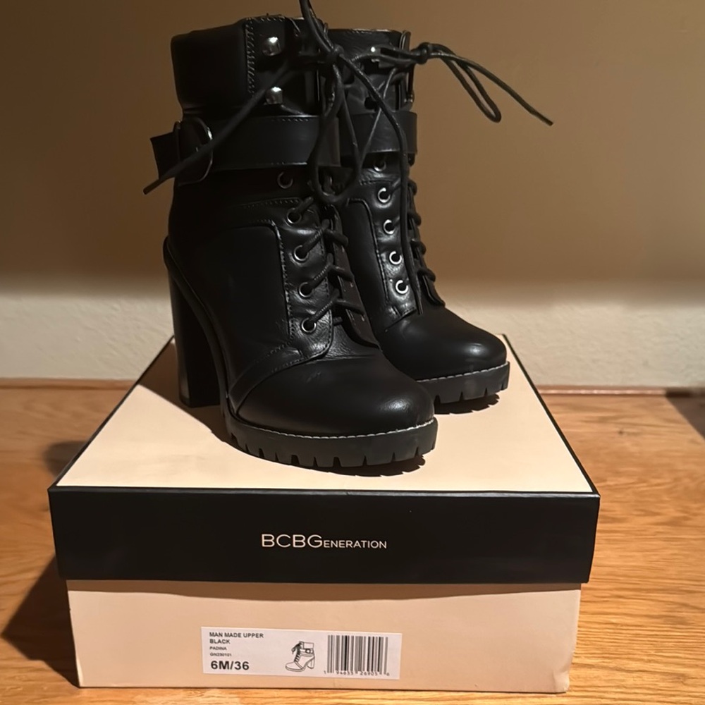 BCBGeneration Women's Black Ankle Boots